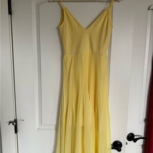 Wilfred yellow dress